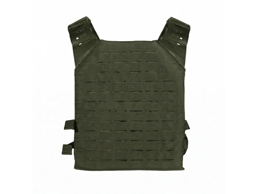 Air Raid Laser Cut Airsoft Olive Loadout Lightweight MOLLE Vest, One Size Fits Most