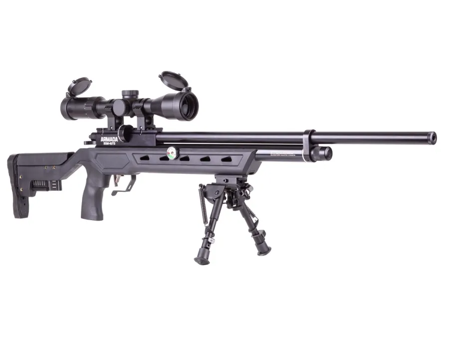 Benjamin Armada Semi-Auto PCP Air Rifle and Scope Combo 0.22