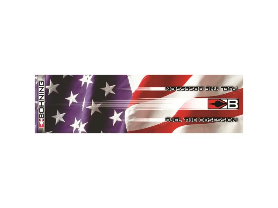 Bohning HD Arrow Wraps Stars and Stripes 4 in. 13 pk.
