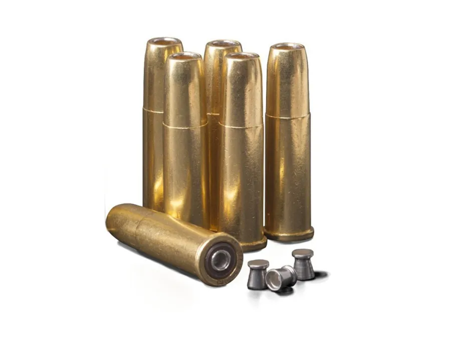 Crosman SNR357 Pellet Revolver Shells,.177 cal, 6ct