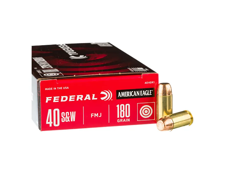 Federal Champion Training Centerfire Handgun Cartridges,.40 S&W, 400
