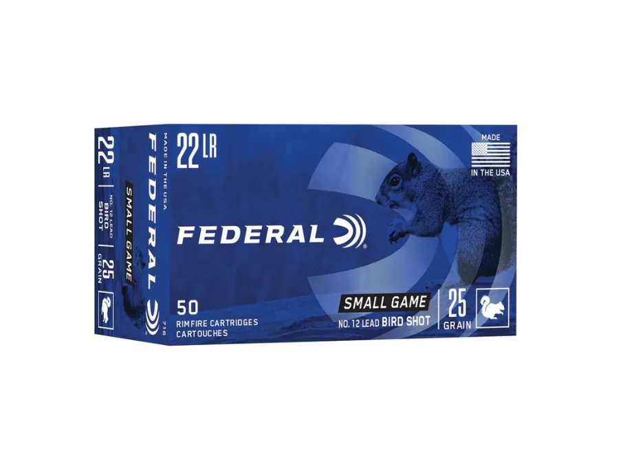 Federal Small Game and Target Rimfire Rounds,.22 LR, 50