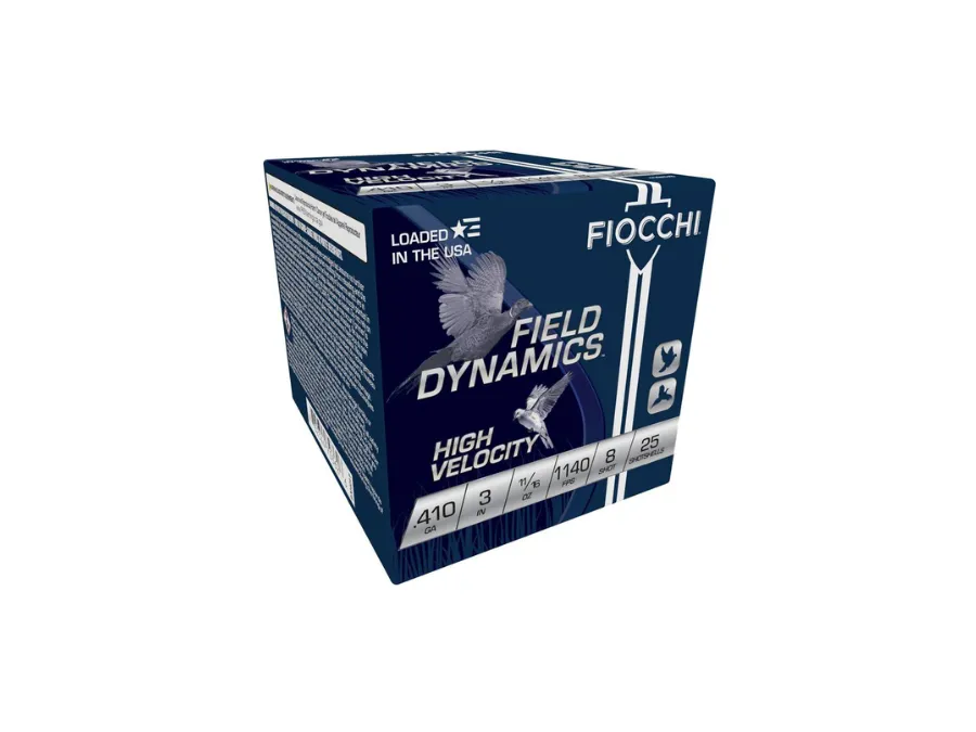 Fiocchi Field Dynamics High Velocity Shotshell Loads,.410 bore, 25