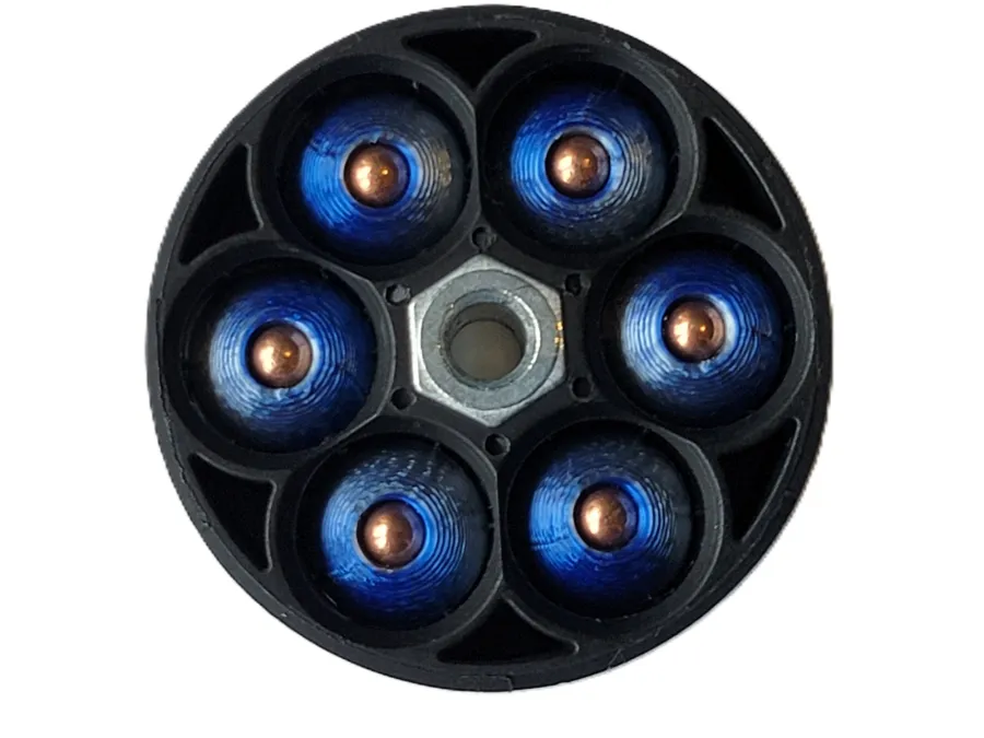 Fox 2 Industries.50 Cal HDR Less Lethal FSR Rounds - Blue, 50 Count 0.50
