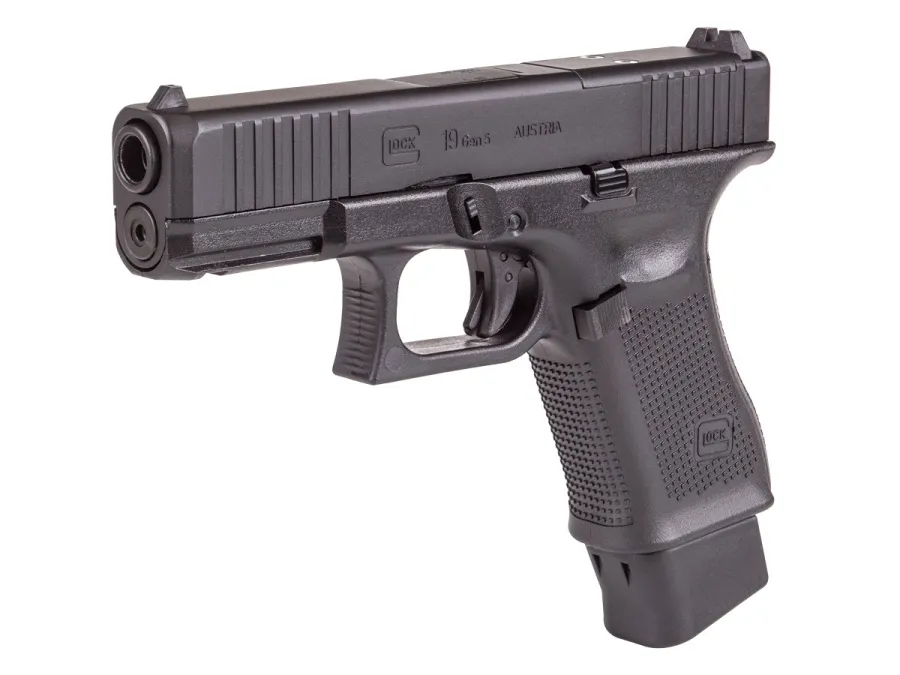 Glock 19 Gen5 MOS CO2.177 BB Gun 0.177