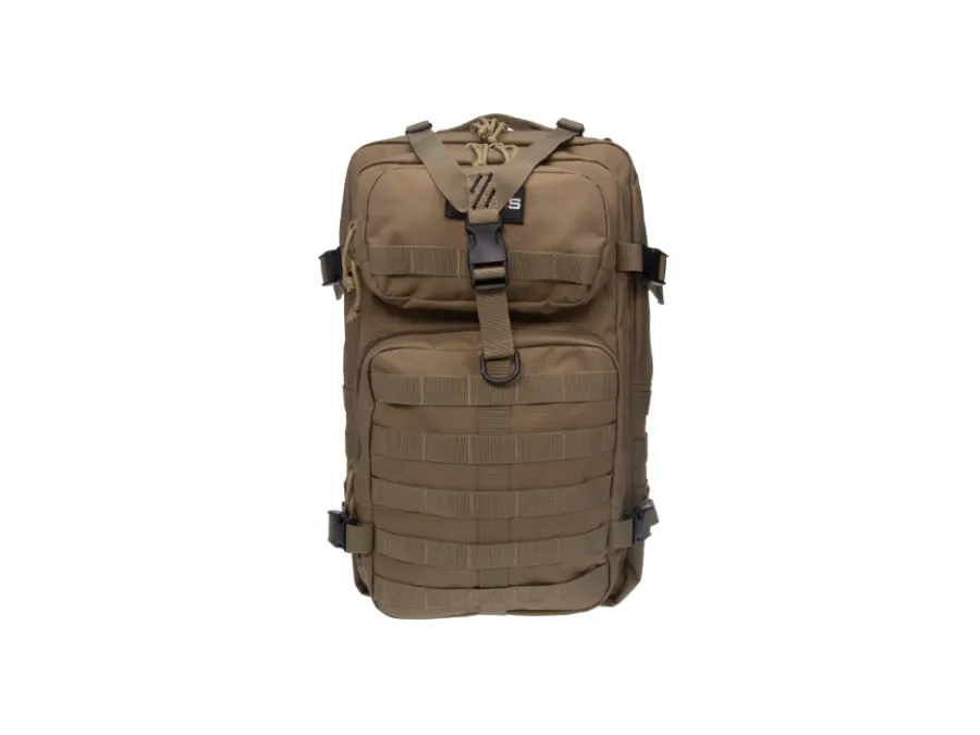 GPS Tactical Laptop Backpack, Tan