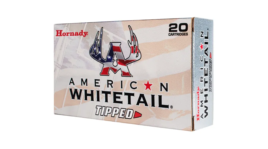 Hornady American Whitetail Tipped Rifle Cartridges,.30-06 Springfield, 20