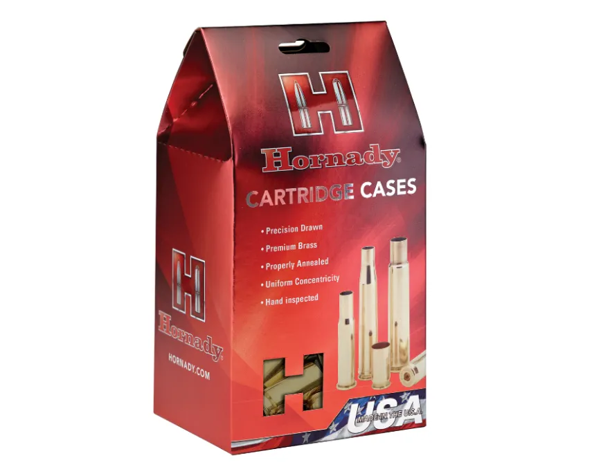 Hornady Unprimed Cartridge Cases,.300 Winchester Short Magnum, 50