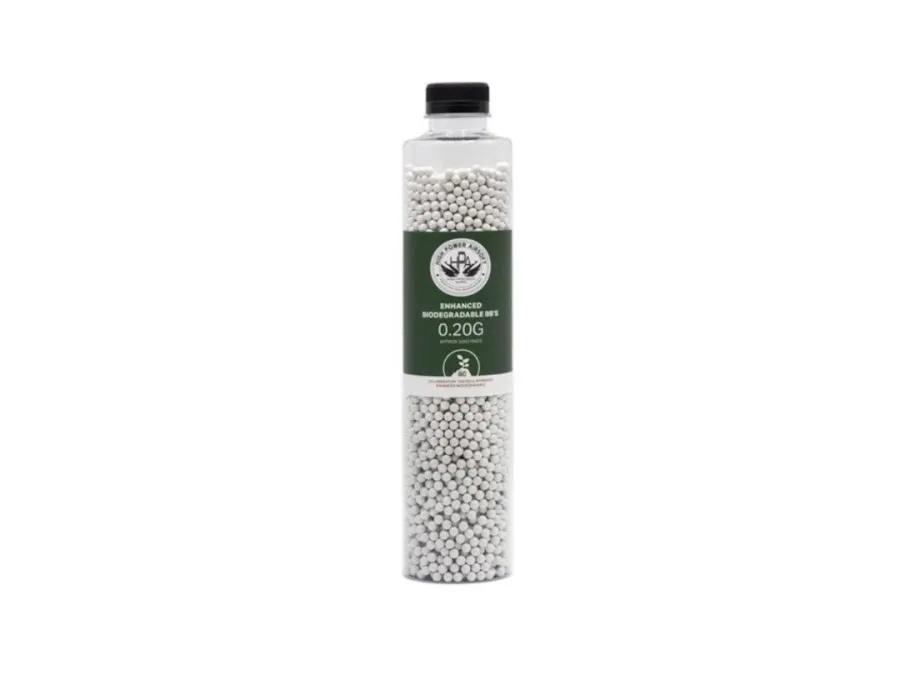 HPA 0.20g Biodegradable Airsoft BBs, 5000 Ct., 6mm, 5000 count 6mm