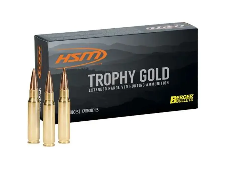 HSM 30-06 Springfield 210 gr Berger Hunting VLD Match,.30-06 Springfield, 20