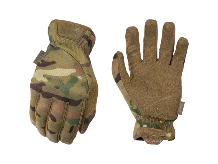 Mechanix Wear FastFit Gloves, Large, MultiCam
