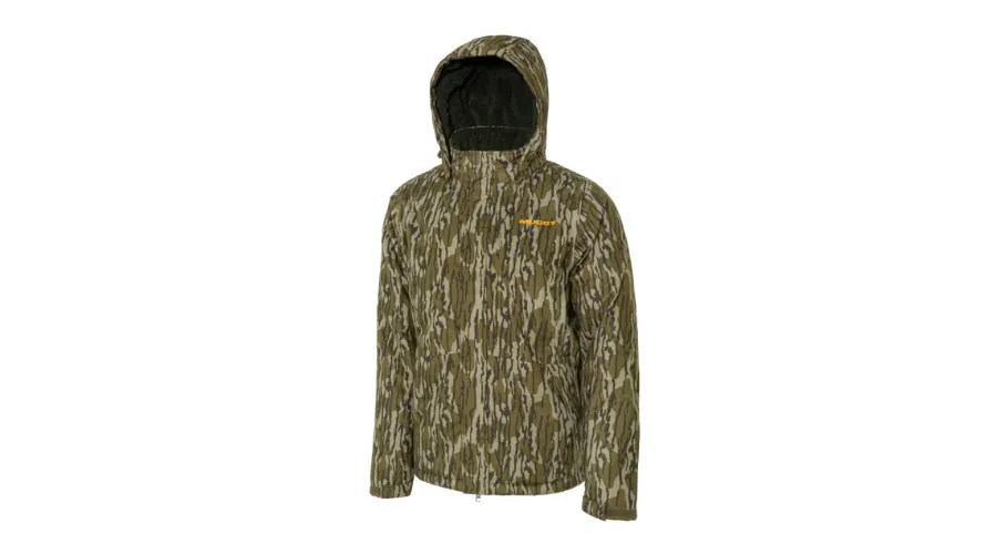 Muddy TRX Waterproof Sherpa Fleece Jacket, Small, Mossy Oak Bottomlands