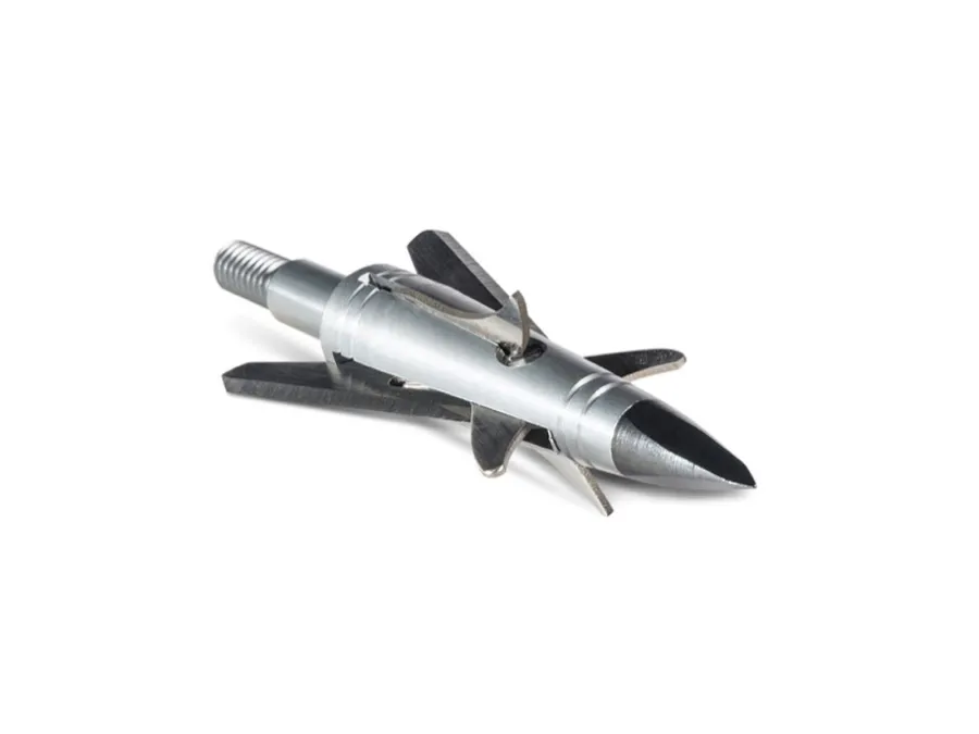 New Archery Products NAP Spitfire Doublecross Broadhead, Mechanical, Grey, 3