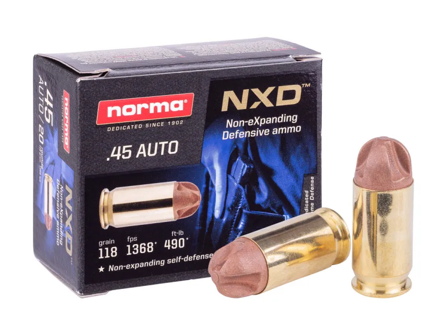 Norma Precision Norma.45 Auto NXD, 118gr, 20ct