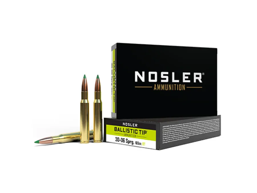 Nosler Ballistic Tip Rifle Rounds,.30-06 Springfield, 20