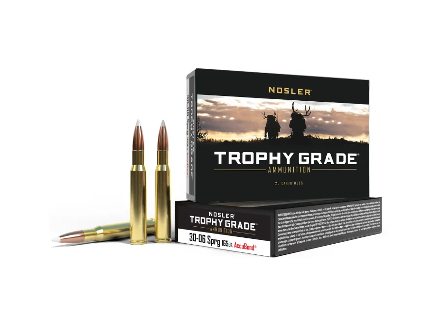 Nosler Trophy Grade Rifle Rounds,.30-06 Springfield, 20