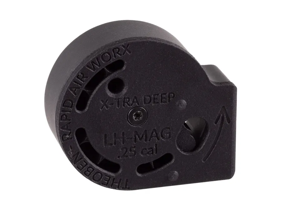 RAW Rapid Air Worx RAW HMX X-tra Deep Magazine LH,.25 cal