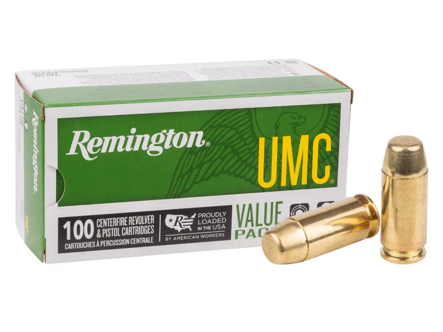 Remington.40 S&W UMC Handgun FMJ, 180gr, 100ct