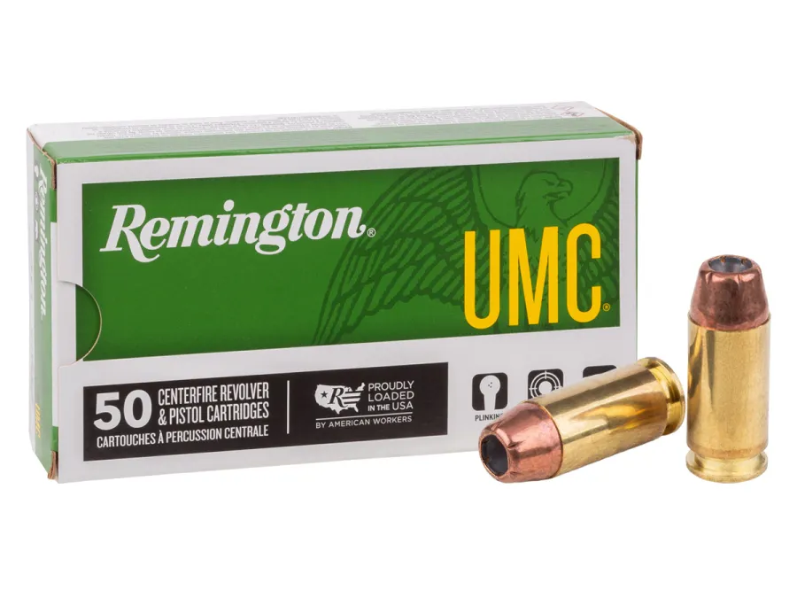 Remington.40 S&W UMC Handgun JHP, 180gr, 50ct