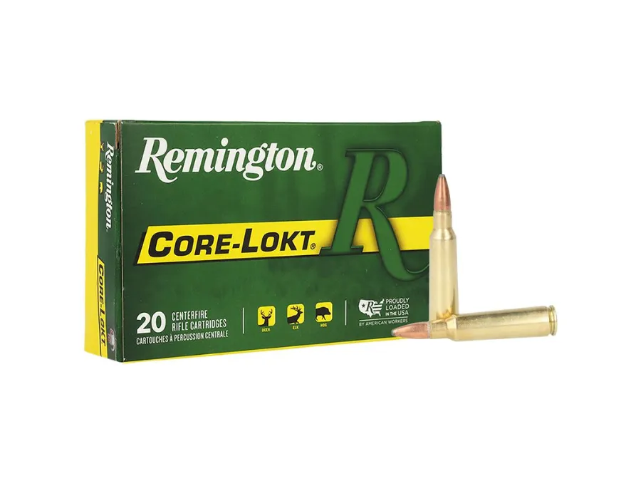 Remington Core-Lokt Centerfire Rifle Cartridges,.250 Savage, 20