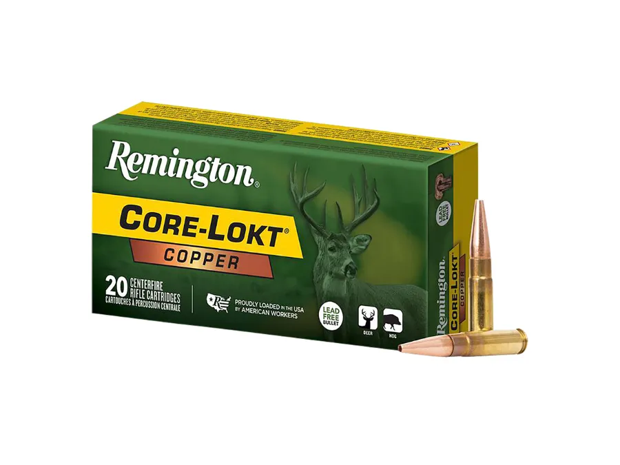 Remington Core-Lokt Copper Rifle Cartridges,.300 AAC Blackout, 20