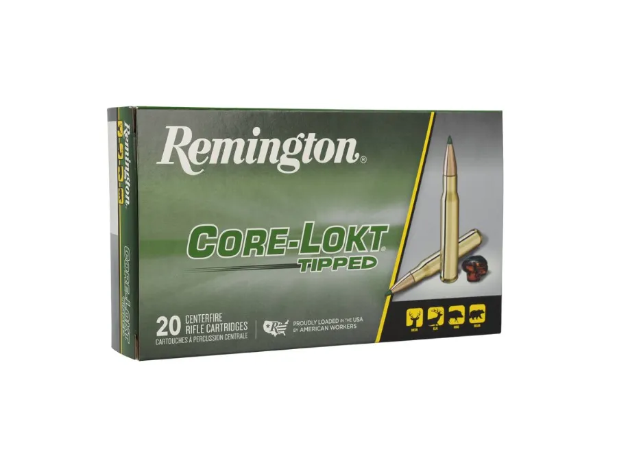 Remington Core-Lokt Tipped Rifle Cartridges, 7mm-08 Remington, 20