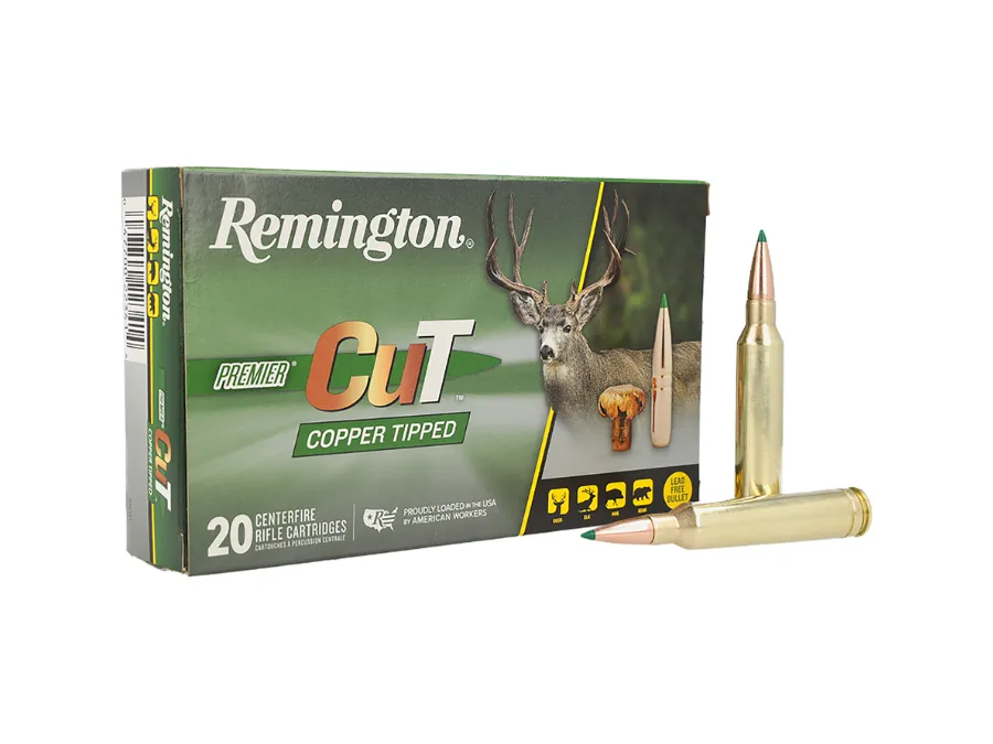 Remington Premier CuT Centerfire Rifle Cartridges, 7mm Remington Magnum, 20