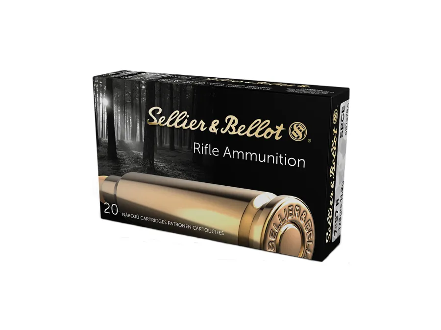 Sellier & Bellot Sellier & Bellot Centerfire Rifle Cartridges, 757mm R, 20