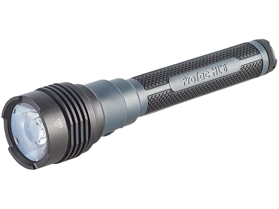 Streamlight ProTac HL 6 Flashlight Black Anodized 450/1,500/5,300 Lumens White LED