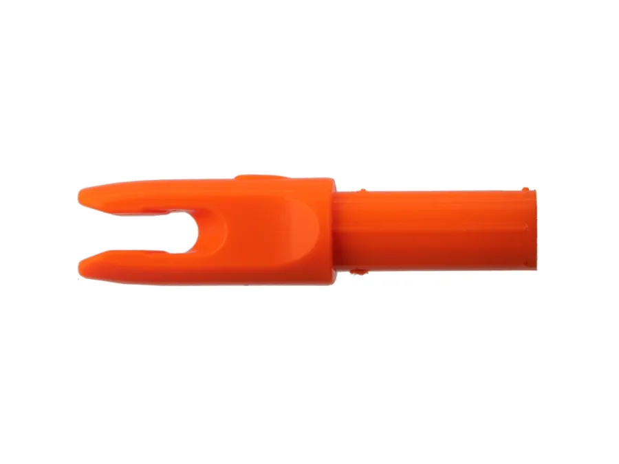 Victory Archery Victory 3DHV/RIP Press Fit Nock, Orange, Multi-Grooved, 12