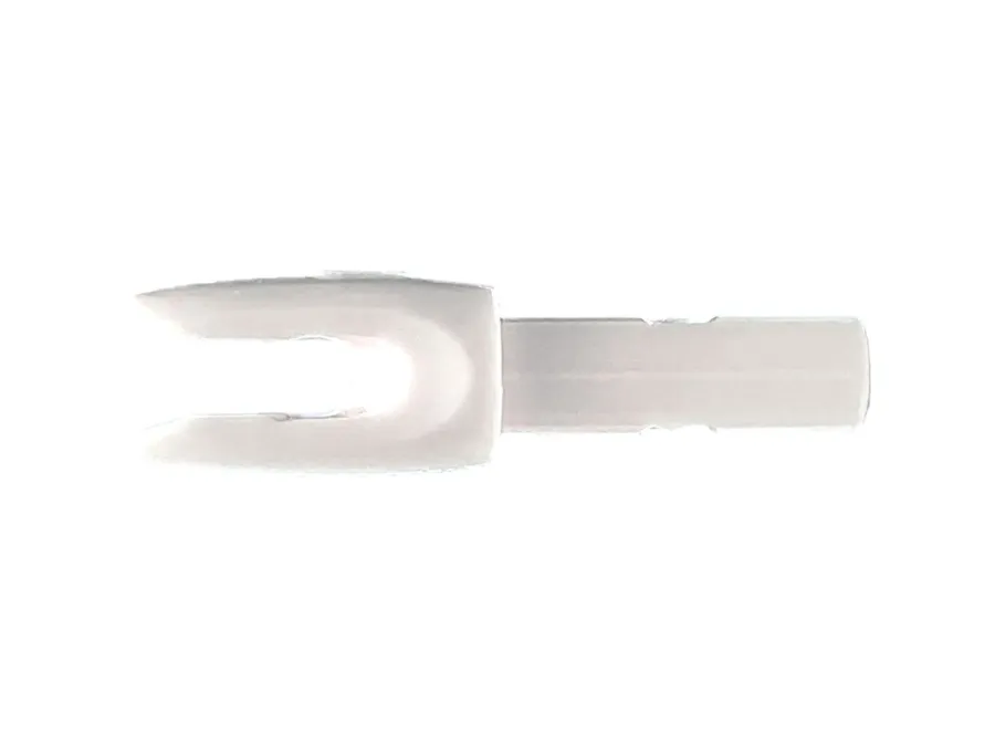 Victory Archery Victory VAP/VAP TKO/VAP-SS Press Fit Nock.166 White Dozen Pack, 12