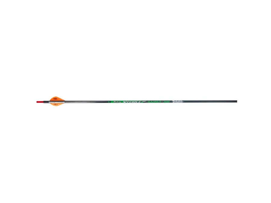 Victory Archery Victory VForce Gamer Arrows 300 Blazer Vanes, 6 count