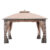 SUNJOY Beige+Dark Brown Replacement Canopy For Lakewood Soft Top Gazebo (10X12 Ft) L-GZ1165PST Sold At Big Lots