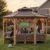 SUNJOY 13×13 Octagon Wood Patio Gazebo with Ceiling Hook